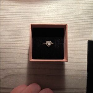 Pandora Silver Heart Ring